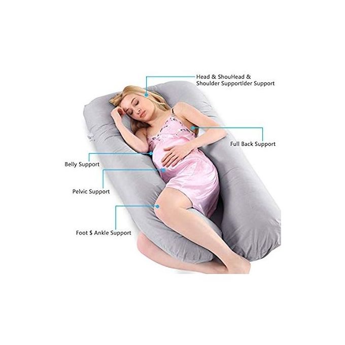 Oreiller médical confortable pour les femmes enceintes - GRIS